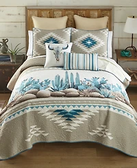 Donna Sharp Cacti Soft 3-Pc. Quilt Set, California King