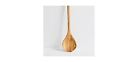 Gharyan Stoneware, Round Olive Wood Cooking Spoon