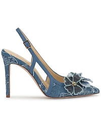 Jessica Simpson Women's Pilitia Floral Slingback Pumps