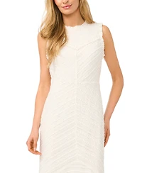 CeCe Women's Crewneck Sleeveless Midi Dress