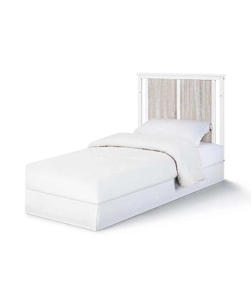 Flynama Mini Crib with Mattress Pad 3in1 Convertible Design Reversible Back Panel and Adjustable Mattress Heights for Nursery