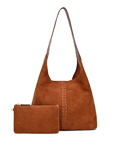 Old Trend Hydrangea Medium Hobo Bag