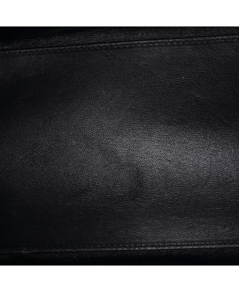 Pre-Owned Celine Mini Tricolor Luggage Bag Leather