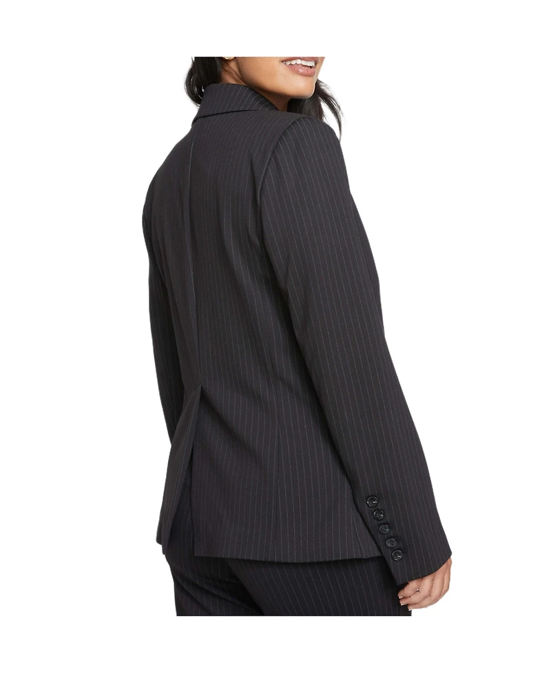 Universal Standard Plus Double Breasted Ponte Blazer