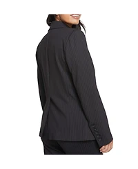 Universal Standard Plus Double Breasted Ponte Blazer