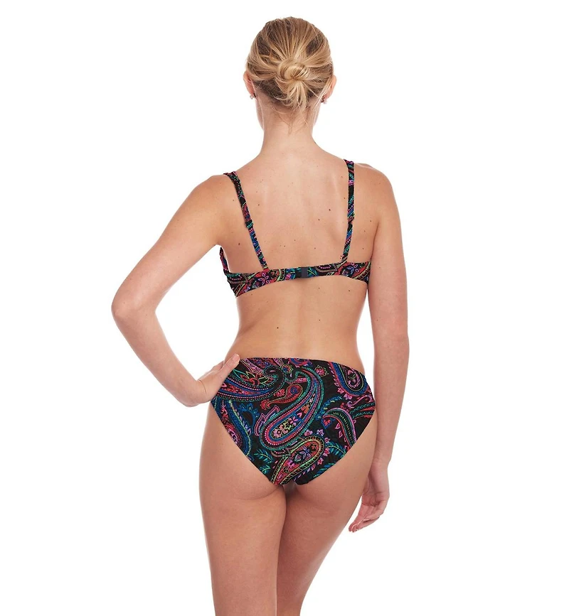 Lascana Women's Paisley Print Classic Bikini Swimsuit Bottom