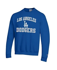 Champion Men's Royal Los Angeles Dodgers Heart Soul Powerblend Sweatshirt