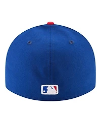 New Era Men's Royal Chicago Cubs 150th Anniversary Low Profile 59FIFTY Fitted Hat