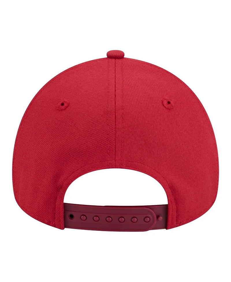 New Era Big Boys and Girls Crimson Indiana Hoosiers 9FORTY A-Frame Adjustable Hat