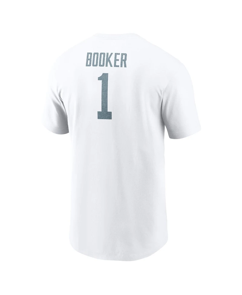 Nike Men's Devin Booker White Kentucky Wildcats Alternate Denim Name Number T-Shirt