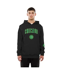 New Era Men's Black Chicago Cubs 2026 St. Patrick's Day Fleece Hoodie