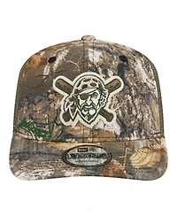 New Era Men's Camo Pittsburgh Pirates Realtree 9SEVENTY Adjustable Hat