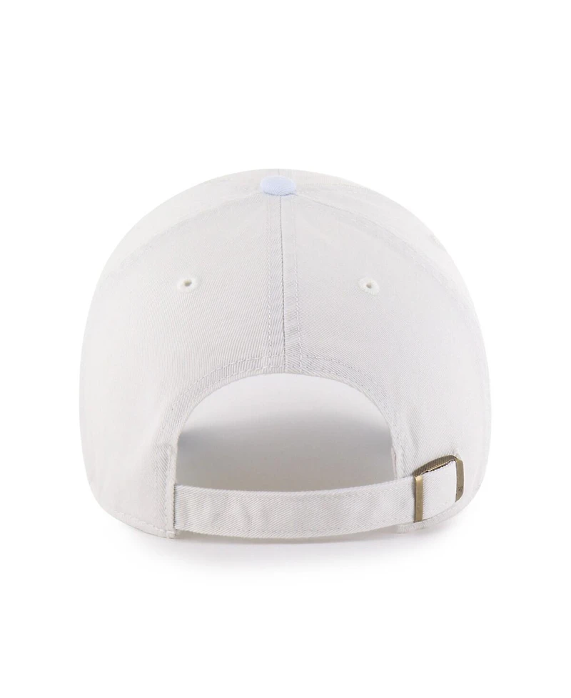 47 Brand Women's White Chicago Bears Gelato Two-Tone Clean Up Adjustable Hat