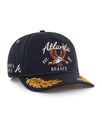 '47 Brand Men's Navy Atlanta Braves Keepsake Collection Adjustable Hitch Hat