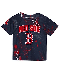 Outerstuff Toddler 2-Piece Navy Boston Red Sox Pinch Hitter T-Shirt and Shorts Set