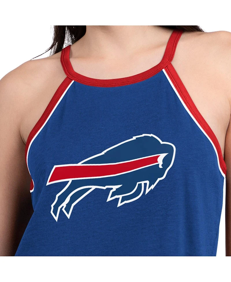 G-iii 4Her by Carl Banks Women's Royal Buffalo Bills Redemption Win Slub Tank Top