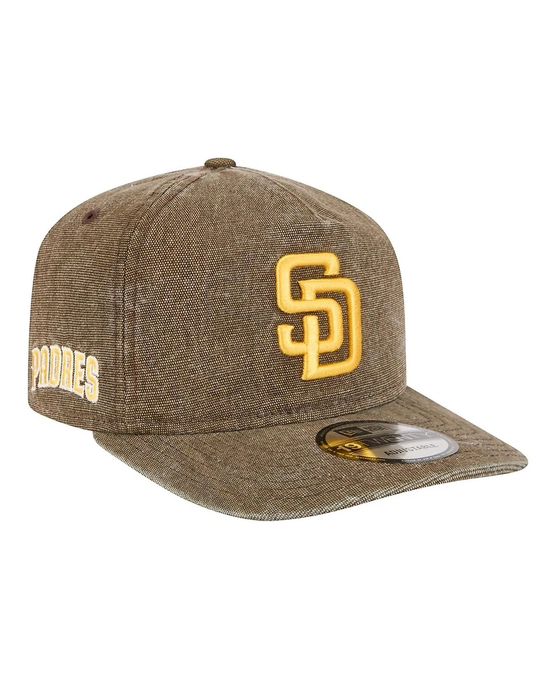 New Era Men's Brown San Diego Padres Denim Classic 19TWENTY Adjustable Hat