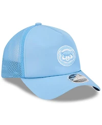 New Era Men's Light Blue Chicago Cubs 2026 Batting Practice Alternate Apex 9FORTY Adjustable Hat