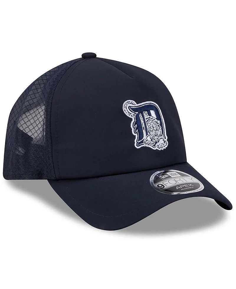 New Era Men's Navy Detroit Tigers 2026 Batting Practice Alternate Apex 9FORTY Adjustable Hat