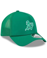 New Era Men's Kelly Green Athletics 2026 Batting Practice Alternate Apex 9FORTY Adjustable Hat
