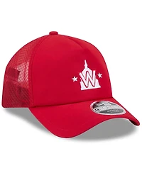 New Era Men's Red Washington Nationals 2026 Batting Practice Alternate Apex 9FORTY Adjustable Hat