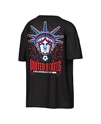 Outerstuff Men's Black Usmnt Fifa World Cup 2026 Rally Oversized 2-Hit T-Shirt