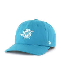 '47 Brand Men's Aqua Miami Dolphins Foundational Franchise Fitted Hat