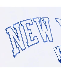 Mitchell & Ness Men's White New York Knicks Arctic Fleece Sweatshirt