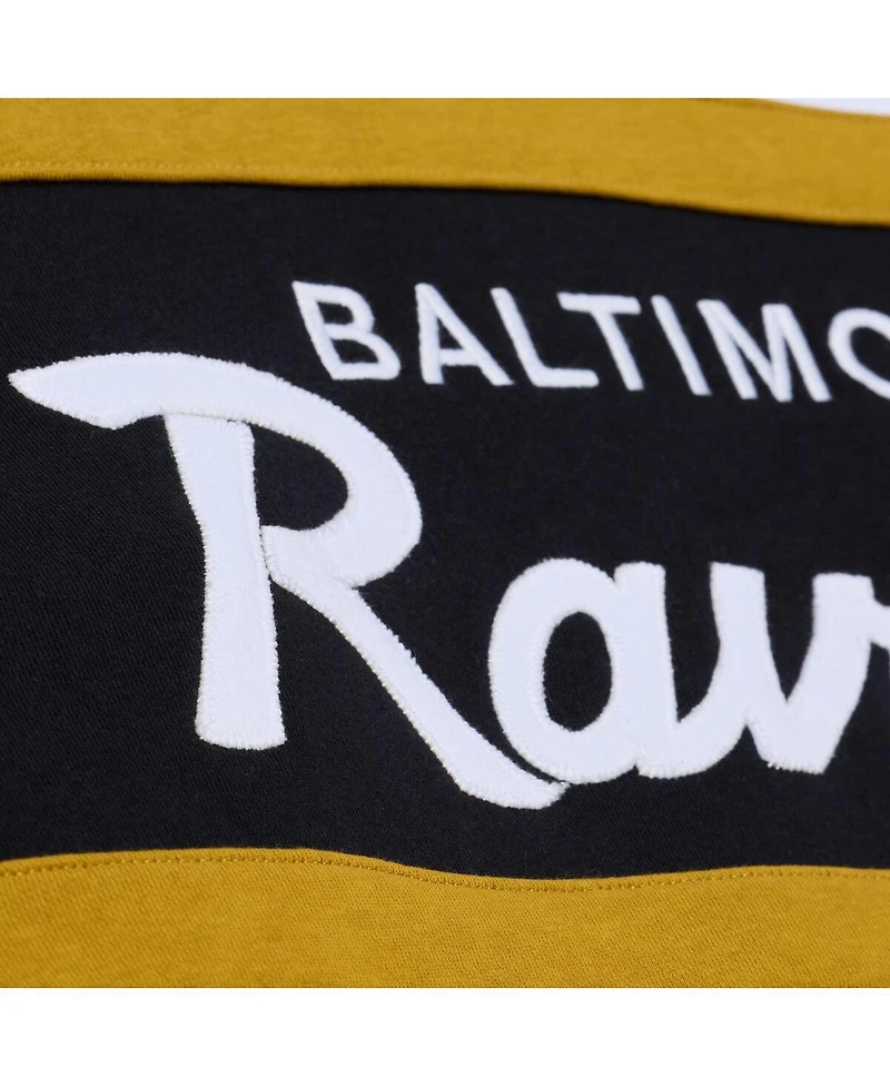Mitchell & Ness Men's Black Baltimore Ravens Head Coach Hoodie