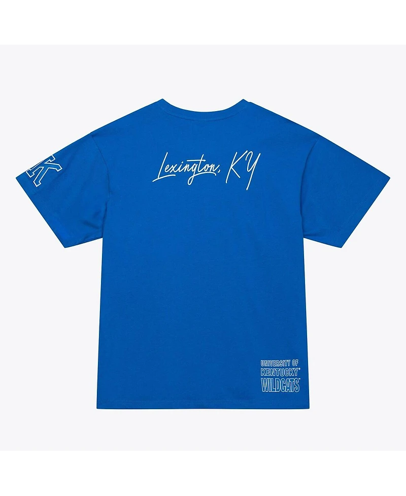 Mitchell & Ness Men's Royal Kentucky Wildcats Double Clutch Premium T-Shirt