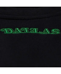 Mitchell & Ness Women's Black Dallas Mavericks Hardwood Classics Script Lightweight Sweatshirt