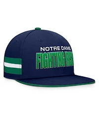 Fanatics Men's Navy Notre Dame Fighting Irish Pick Off Fitted Hat
