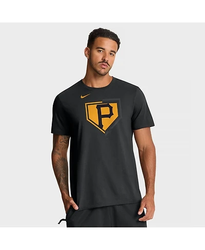 Nike Men's Black Pittsburgh Pirates Icon T-Shirt