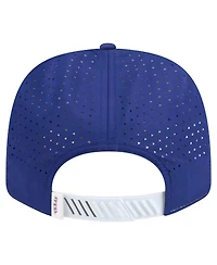 New Era Men's White/Royal Texas Rangers Established Patch 9SEVENTY Adjustable Hat