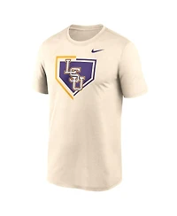 Nike Men's Natural Lsu Tigers Primetime Baseball Icon Legend Dri-fit T-Shirt