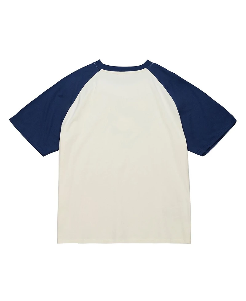 Mitchell & Ness Women's Cream Houston Astros Boyfriend Raglan T-Shirt