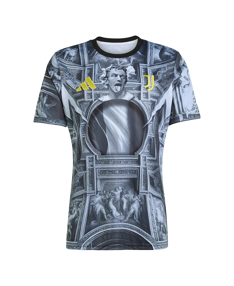 Adidas Men's Black Juventus 2025/26 Pre-Match Training Jersey