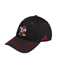 Adidas Men's Black Louisville Cardinals Slouch Adjustable Hat