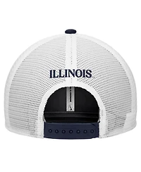 Nike Men's Navy Illinois Fighting Illini Rise Trucker Dri-fit Adjustable Hat