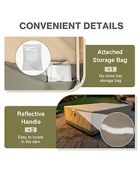 Aoodor Heavy Duty Outdoor Furniture Set Cover