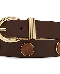 Steve Madden Polyurethane Resin Stud Belt