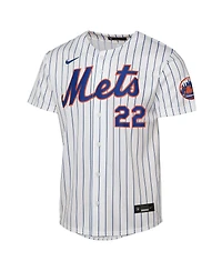 Nike Big Boys and Girls Juan Soto White New York Mets Home Stadium Player Jersey