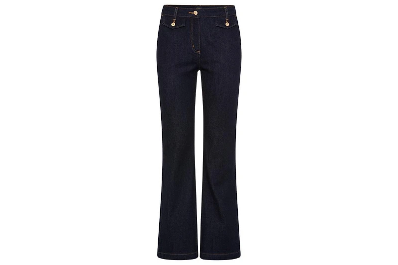 Olsen Women's Dark Denim Bootcut Jean