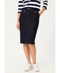 Olsen Women's Dark Denim Skirt