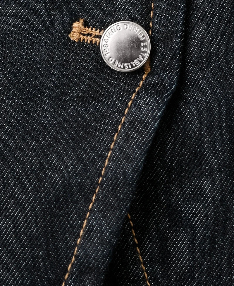 Mango Women's Strapless Denim Top