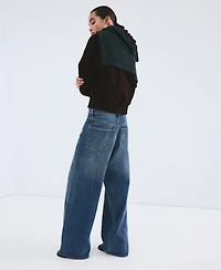 Mango Women's Mid-Rise Balloon Jeans