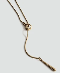 Mango Women's Metal Pendant Necklace