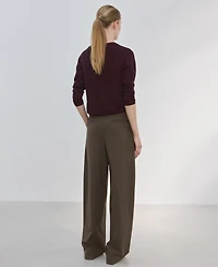 Mango Women's Fine-Knit Straight-Fit Cardigan