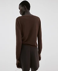 Mango Women's Long-Sleeve Knitted Sweater