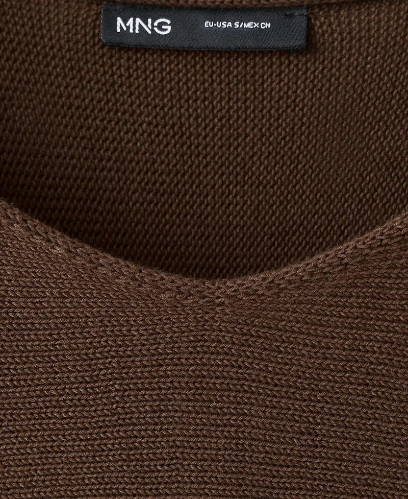 Mango Women's Knit Belt Sweater